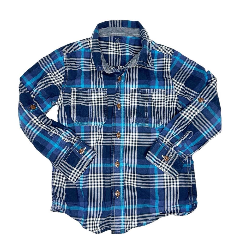 Gap Long Sleeve Button Down Size 5T